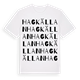 Hagkällan ordlek t-shirt