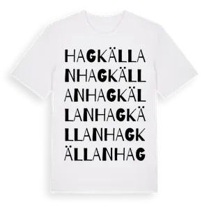 Hagkällan ordlek t-shirt – ekologisk bomull t-shirt från Pinshirt