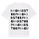 Hagmanstorp ordlek t-shirt