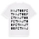 Hajtorpet ordlek t-shirt