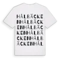 Hålbäcken ordlek t-shirt