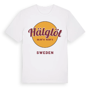 Hälglöt cirkel t-shirt – ekologisk bomull t-shirt från Pinshirt