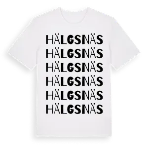 Hälgsnäs ordlek t-shirt – ekologisk bomull t-shirt från Pinshirt