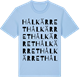 Blue Soul t-shirt med Hålkärret ordlek t-shirt