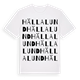 Hällalund ordlek t-shirt