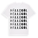 Hällegöl ordlek t-shirt