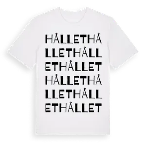 Hållet ordlek t-shirt – ekologisk bomull t-shirt från Pinshirt