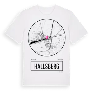 Hallsberg t-shirt – ekologisk bomull t-shirt från Pinshirt