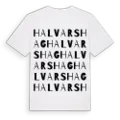 Halvarshag ordlek t-shirt