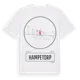 White t-shirt med Hampetorp t-shirt