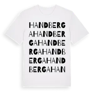 Handberga ordlek t-shirt – ekologisk bomull t-shirt från Pinshirt