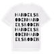 Handelsboden ordlek t-shirt