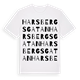 Harsbergsgatan ordlek t-shirt