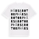 Härsbrotorp ordlek t-shirt