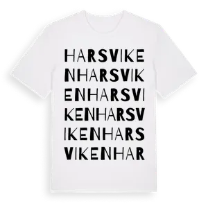 Harsviken ordlek t-shirt – ekologisk bomull t-shirt från Pinshirt