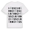 Hässelgärde ordlek t-shirt