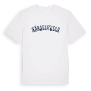 Hässelkulla college t-shirt – ekologisk bomull t-shirt från Pinshirt