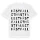 Hästfallet ordlek t-shirt