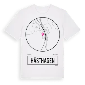 Hästhagen t-shirt – ekologisk bomull t-shirt från Pinshirt