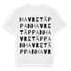 Havretäppan ordlek t-shirt
