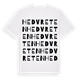 Hedvreten ordlek t-shirt