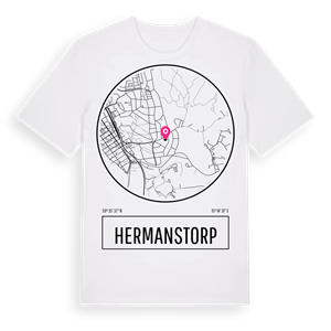 Hermanstorp t-shirt – ekologisk bomull t-shirt från Pinshirt