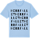 Blue Soul t-shirt med Herrfallet ordlek t-shirt