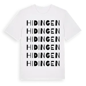 Hidingen ordlek t-shirt – ekologisk bomull t-shirt från Pinshirt