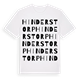 Hinderstorp ordlek t-shirt