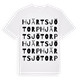Hjärtsjötorp ordlek t-shirt