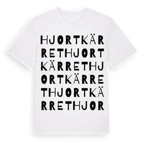Hjortkärret ordlek t-shirt – ekologisk bomull t-shirt från Pinshirt