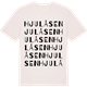 Vintage White t-shirt med Hjulåsen ordlek t-shirt