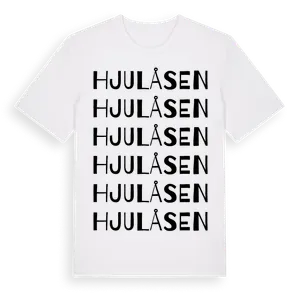 Hjulåsen ordlek t-shirt – ekologisk bomull t-shirt från Pinshirt