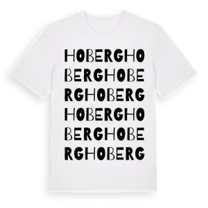Hoberg ordlek t-shirt – ekologisk bomull t-shirt från Pinshirt