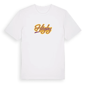 Högby baseball t-shirt – ekologisk bomull t-shirt från Pinshirt