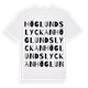 Höglundslyckan ordlek t-shirt