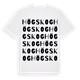 Högskog ordlek t-shirt