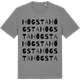 Mid Heather Gray t-shirt med Högsta ordlek t-shirt