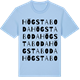 Blue Soul t-shirt med Högstaboda ordlek t-shirt
