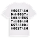 Högstaboda ordlek t-shirt