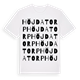 Höjdatorp ordlek t-shirt