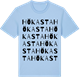 Blue Soul t-shirt med Hökasta ordlek t-shirt