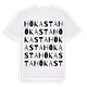 Hökasta ordlek t-shirt