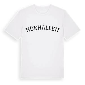 Hökhällen böjd t-shirt – ekologisk bomull t-shirt från Pinshirt
