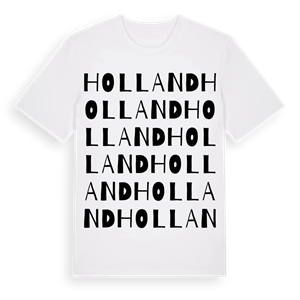 Holland ordlek t-shirt – ekologisk bomull t-shirt från Pinshirt