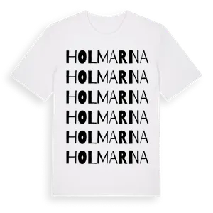 Holmarna ordlek t-shirt – ekologisk bomull t-shirt från Pinshirt