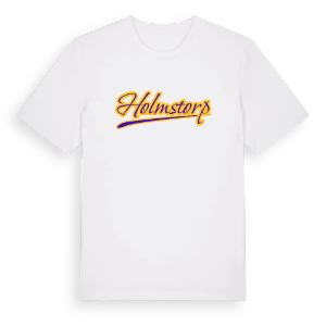Holmstorp baseball t-shirt – ekologisk bomull t-shirt från Pinshirt