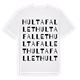 Hultafallet ordlek t-shirt