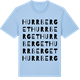 Blue Soul t-shirt med Hurrberget ordlek t-shirt