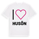 Jag älskar Husön t-shirt stort tryck